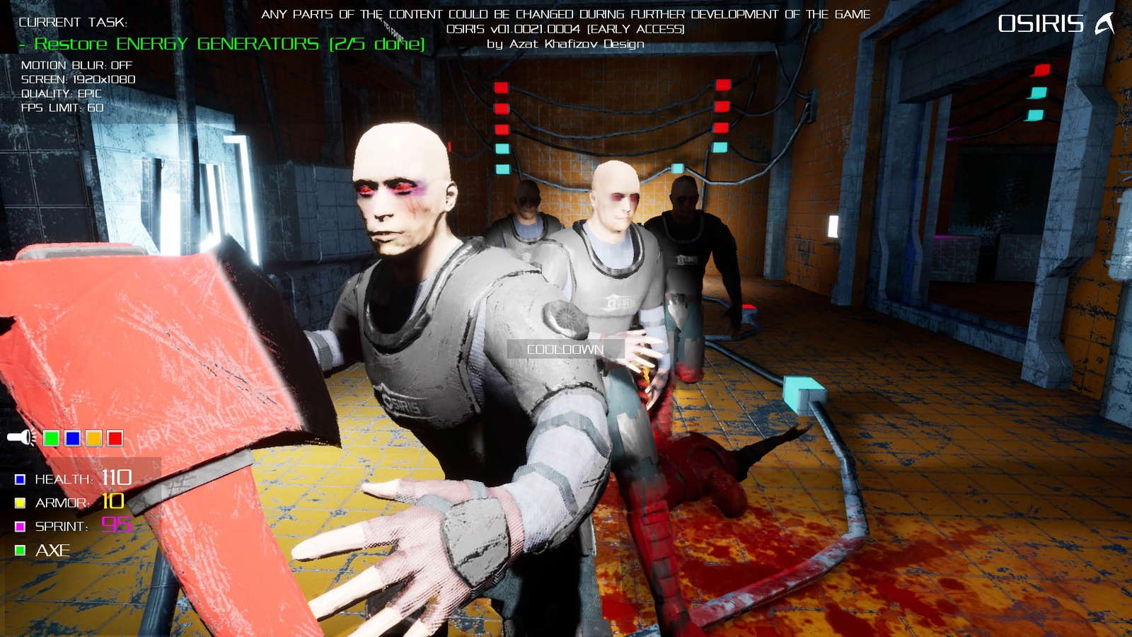 OSIRIS screenshot