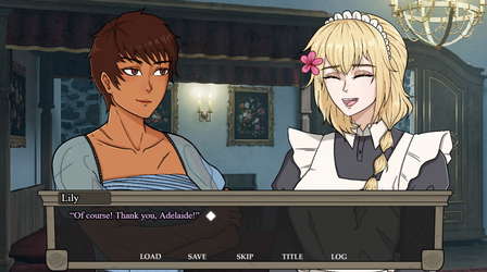 Carpe Noctem - Yuri Visual Novel screenshot 3