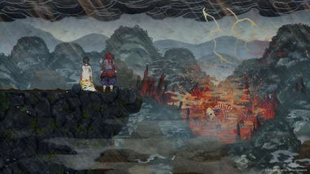 GetsuFumaDen: Undying Moon screenshot 1