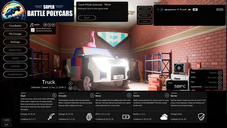SUPER BATTLE POLYCARS screenshot 2