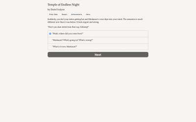 Temple of Endless Night screenshot 5