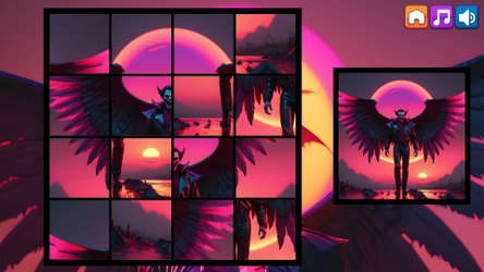 OG Puzzlers: Synthwave Vampires screenshot 2