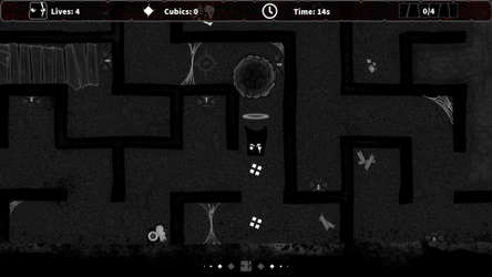 Darkness Maze Cube - Hardcore Puzzle Game screenshot 2
