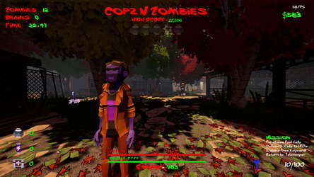 Copz N Zombies screenshot 5