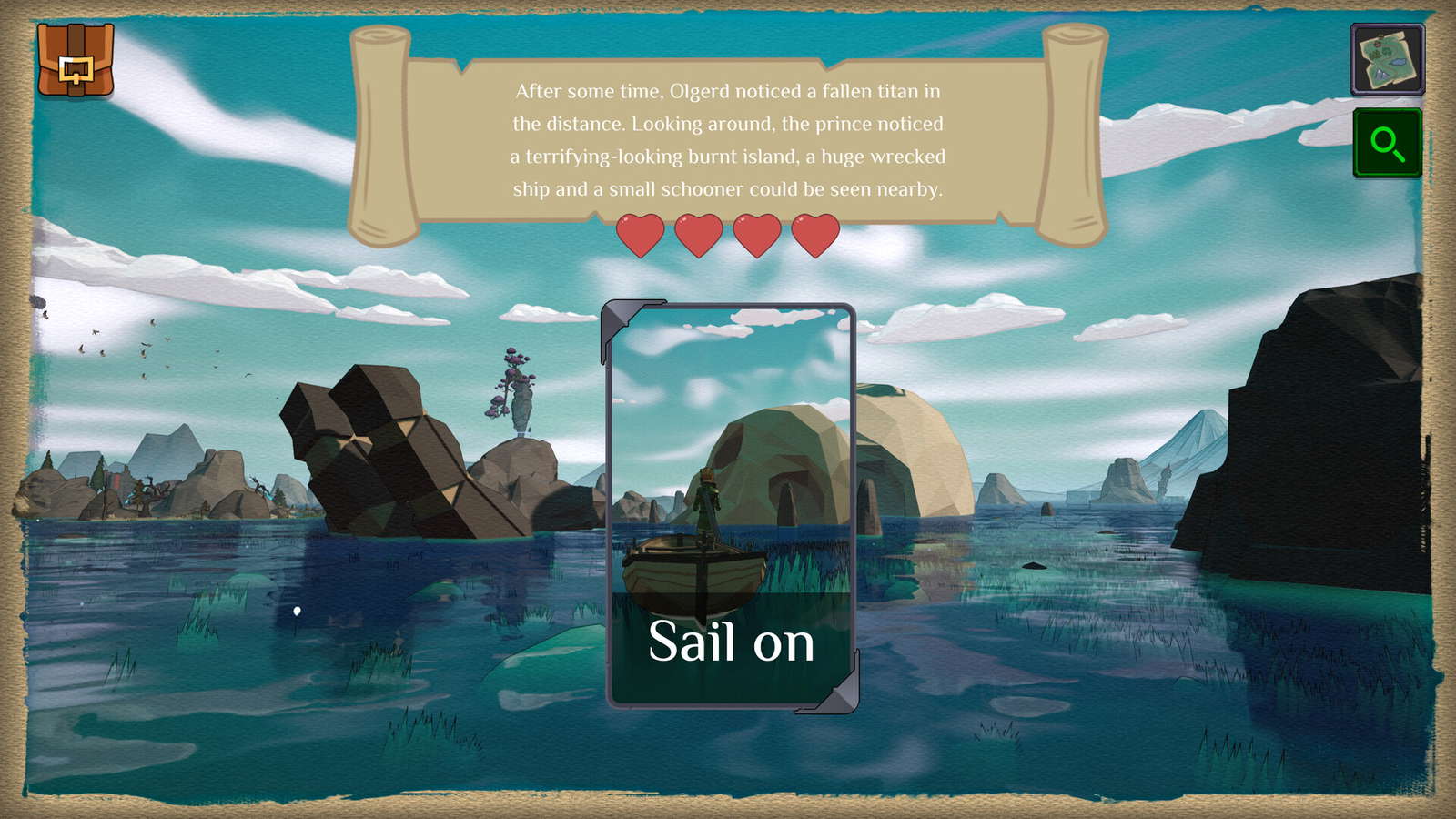 Blood Bay: Card History screenshot