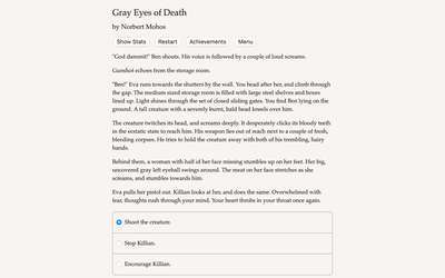Gray Eyes of Death screenshot 2