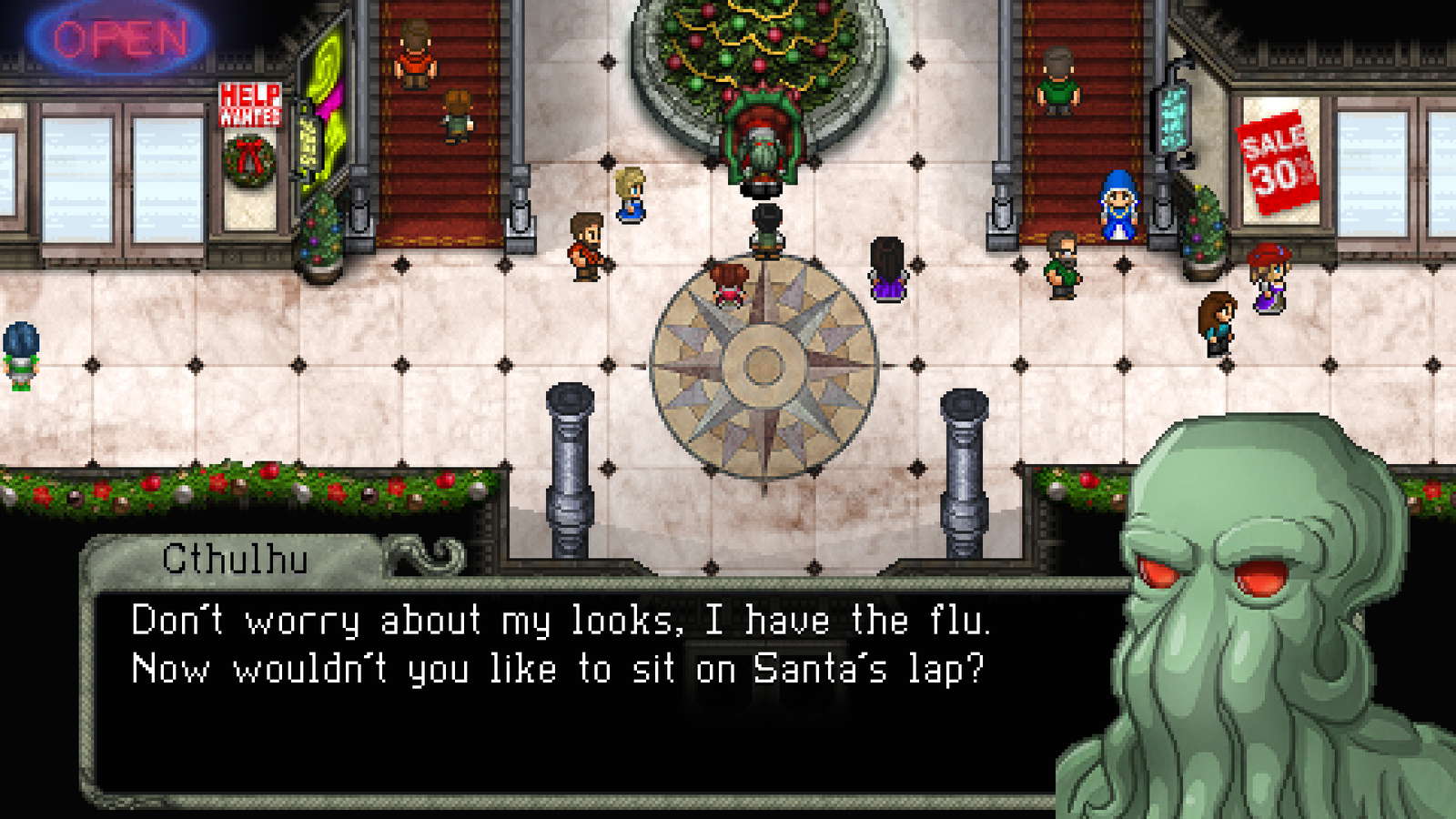 Cthulhu Saves Christmas screenshot