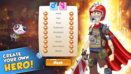 Hero Zero - Multiplayer RPG screenshot 1