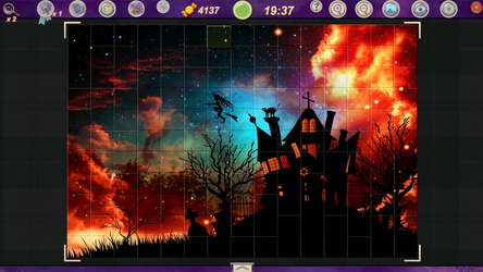 Sweet Holiday Jigsaws: Halloween Night screenshot 8