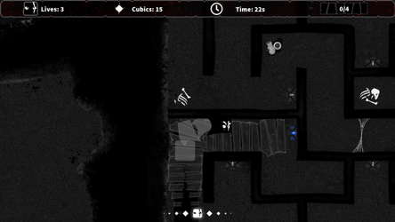 Darkness Maze Cube - Hardcore Puzzle Game screenshot 1