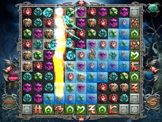 Cursed House Match 3 Puzzle screenshot 2