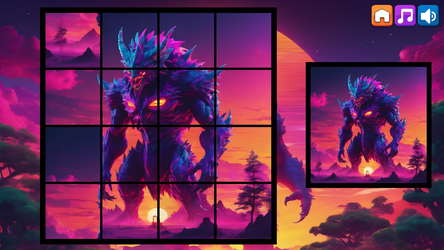 OG Puzzlers: Synthwave Monsters screenshot 6
