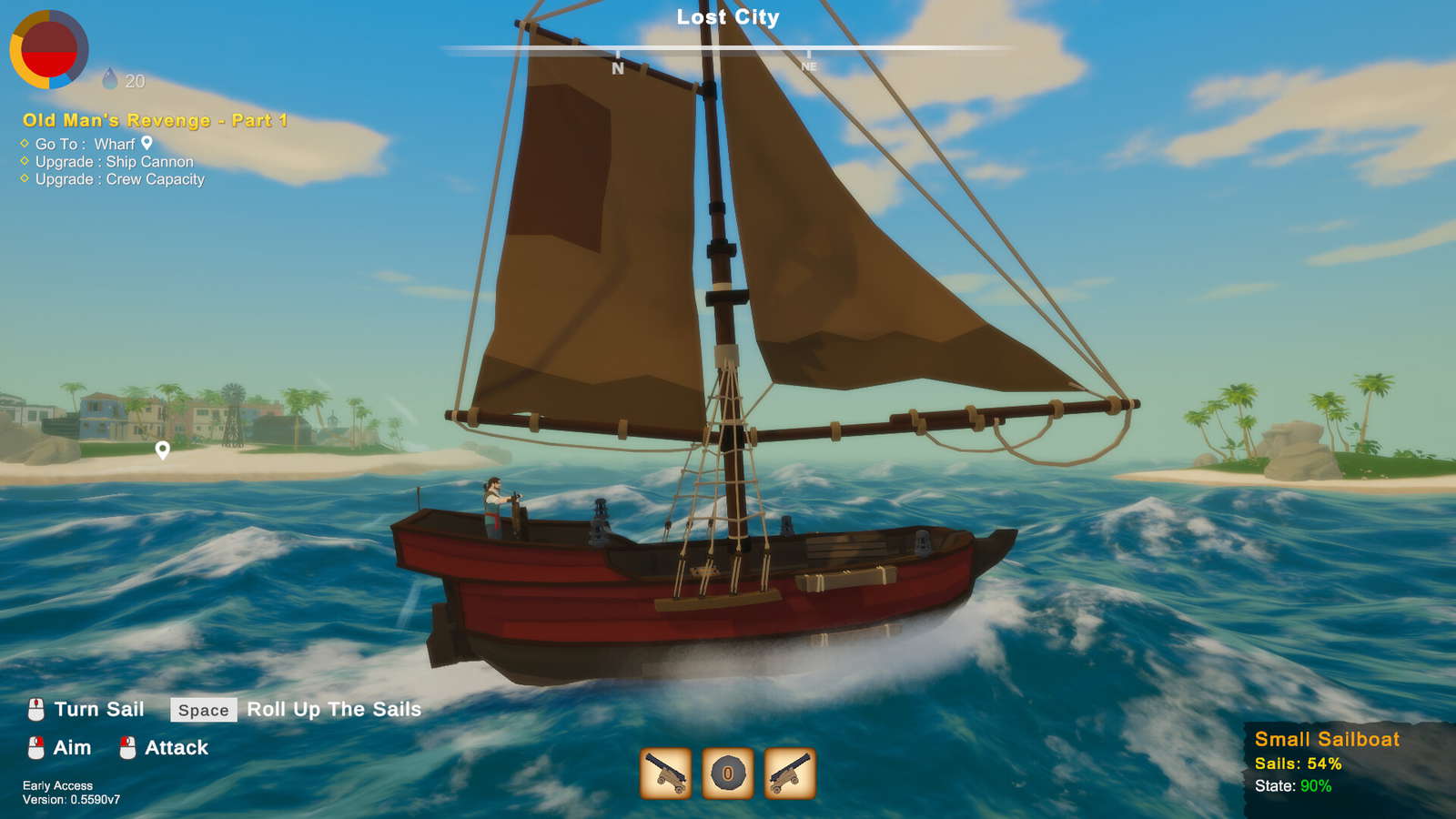 Captain Bones : A Pirate's Journey screenshot