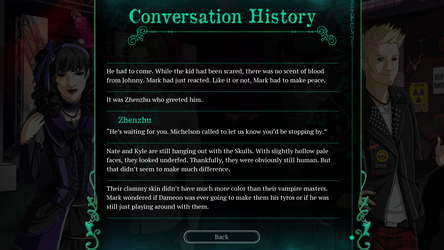 Twice Reborn: a vampire visual novel screenshot 8