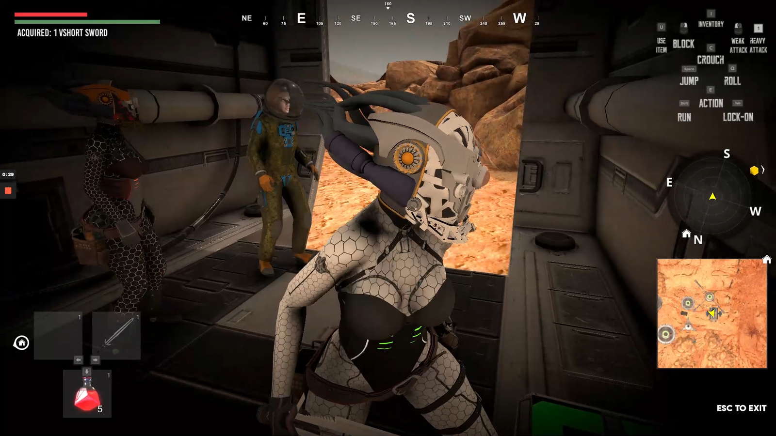 Outcast on Mars screenshot