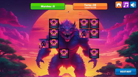 OG Memory: Synthwave Monsters screenshot 8
