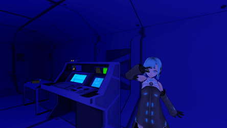Waifu's Spooky Space Station screenshot 1