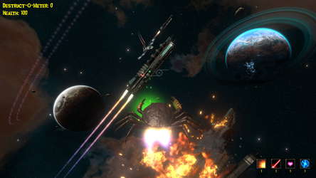 The Giant Crab in Space screenshot 2