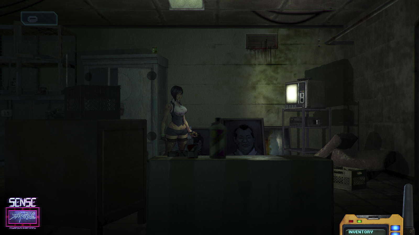 Sense - 不祥的预感: A Cyberpunk Ghost Story screenshot